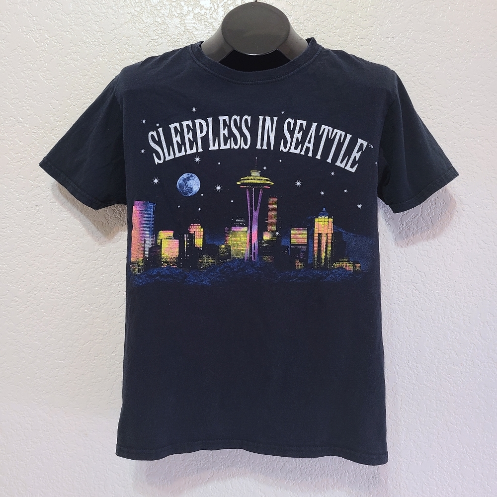 Vintage 90s Sleepless in Seattle Movie Promotional Shirt